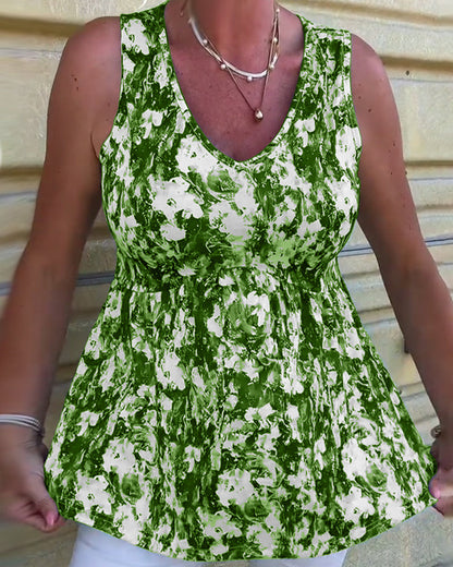 Tanktop Sexy Bedruckt Ärmellos